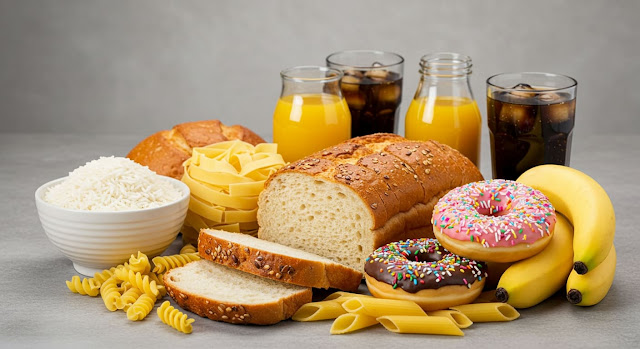 high-carb-foods-bread-rice-pasta-sugar-1