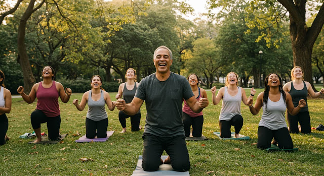 laughter yoga group session-1